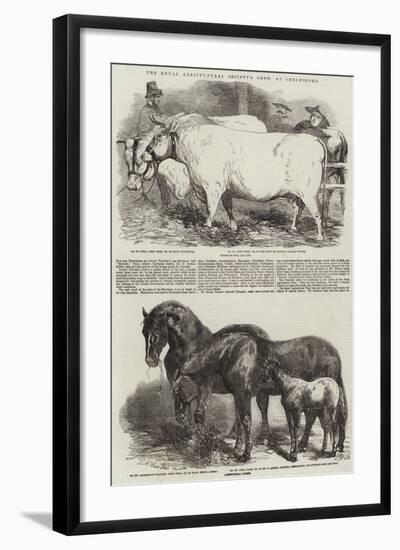 The Royal Agricultural Society's Show, at Chelmsford-Harrison William Weir-Framed Giclee Print