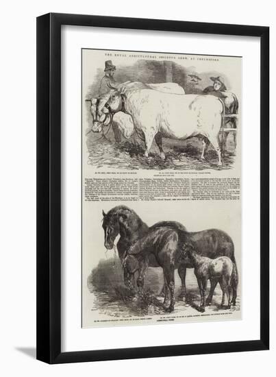 The Royal Agricultural Society's Show, at Chelmsford-Harrison William Weir-Framed Giclee Print