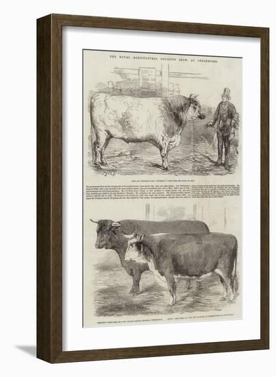 The Royal Agricultural Society's Show, at Chelmsford-Harrison William Weir-Framed Giclee Print