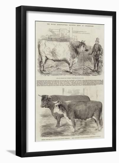 The Royal Agricultural Society's Show, at Chelmsford-Harrison William Weir-Framed Giclee Print