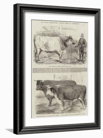 The Royal Agricultural Society's Show, at Chelmsford-Harrison William Weir-Framed Giclee Print