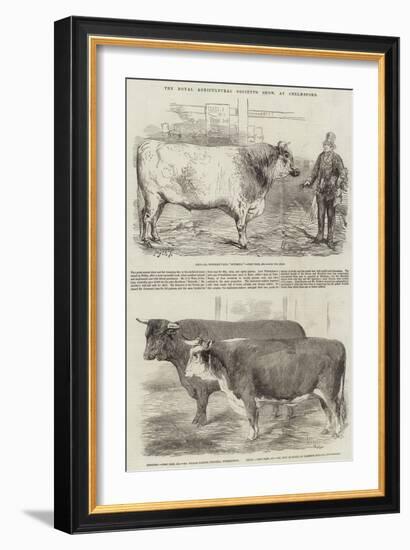 The Royal Agricultural Society's Show, at Chelmsford-Harrison William Weir-Framed Giclee Print