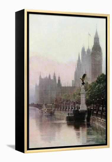 The Royal Air Force Memorial, the Embankment, London, C1930S-null-Framed Premier Image Canvas