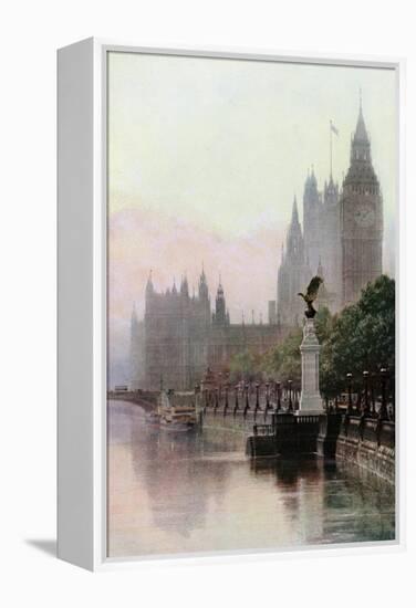 The Royal Air Force Memorial, the Embankment, London, C1930S-null-Framed Premier Image Canvas