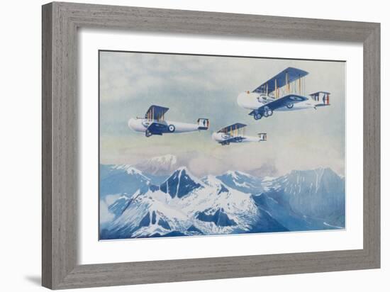 The Royal Air Force to the Rescue in Afghanistan-null-Framed Giclee Print