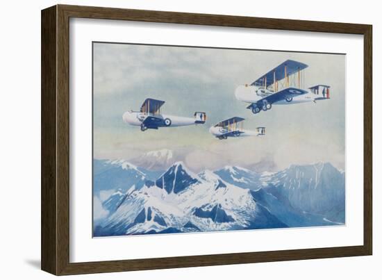 The Royal Air Force to the Rescue in Afghanistan-null-Framed Giclee Print