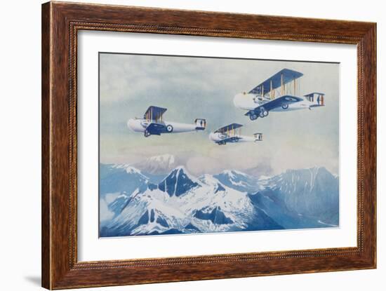 The Royal Air Force to the Rescue in Afghanistan-null-Framed Giclee Print