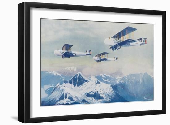 The Royal Air Force to the Rescue in Afghanistan-null-Framed Giclee Print