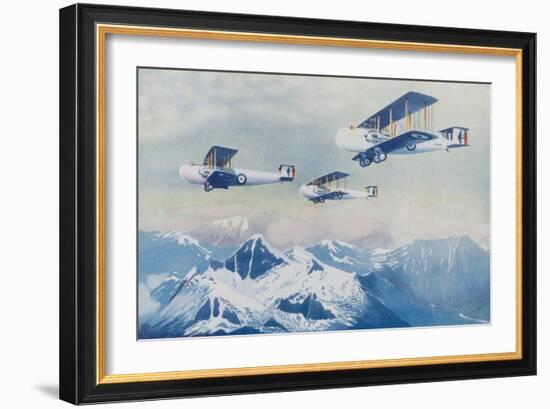 The Royal Air Force to the Rescue in Afghanistan-null-Framed Giclee Print