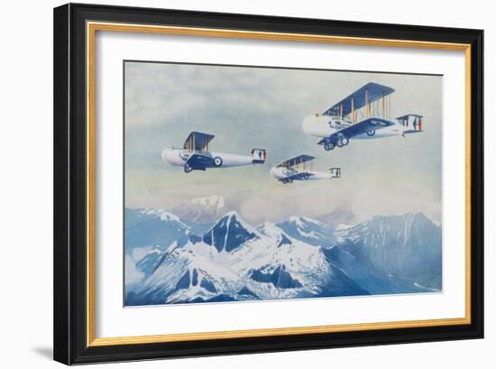 The Royal Air Force to the Rescue in Afghanistan-null-Framed Premium Giclee Print