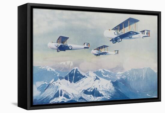 The Royal Air Force to the Rescue in Afghanistan-null-Framed Premier Image Canvas