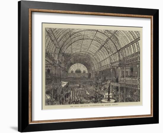 The Royal Aquarium, Westminster, the Opening Concert-null-Framed Giclee Print