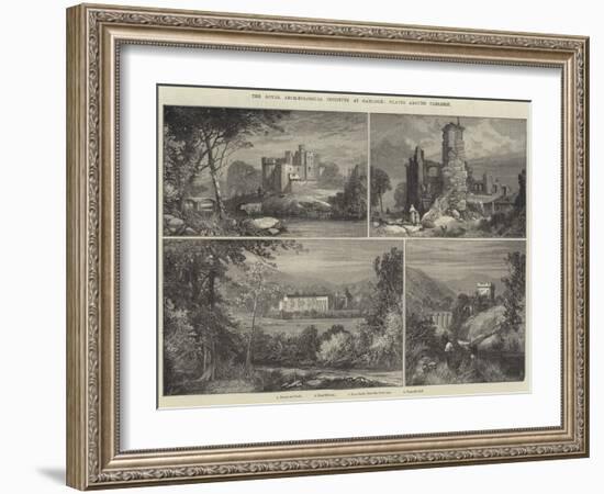 The Royal Archaeological Institute at Carlisle, Places around Carlisle-James Burrell Smith-Framed Giclee Print