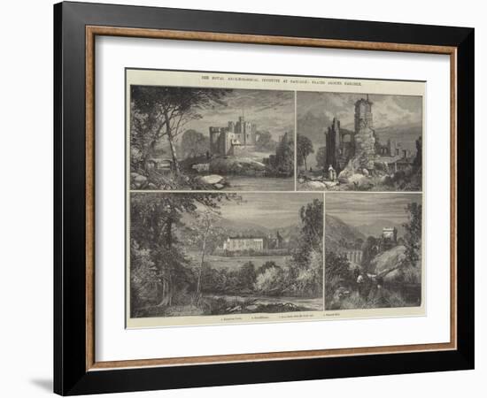 The Royal Archaeological Institute at Carlisle, Places around Carlisle-James Burrell Smith-Framed Giclee Print