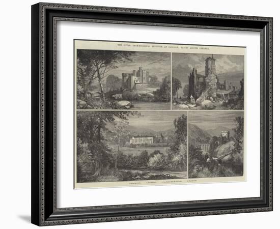 The Royal Archaeological Institute at Carlisle, Places around Carlisle-James Burrell Smith-Framed Giclee Print