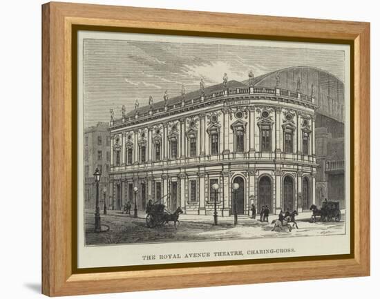 The Royal Avenue Theatre, Charing-Cross-Frank Watkins-Framed Premier Image Canvas