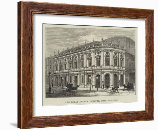 The Royal Avenue Theatre, Charing-Cross-Frank Watkins-Framed Giclee Print