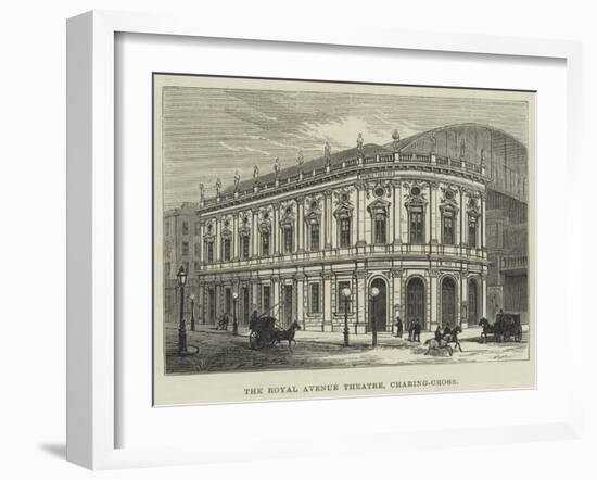 The Royal Avenue Theatre, Charing-Cross-Frank Watkins-Framed Giclee Print