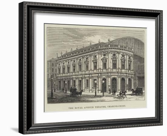 The Royal Avenue Theatre, Charing-Cross-Frank Watkins-Framed Giclee Print