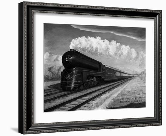 The Royal Blue-L.W. Sagle-Framed Giclee Print