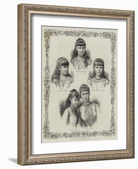 The Royal Bridesmaids-null-Framed Giclee Print