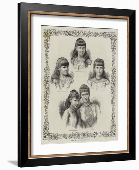 The Royal Bridesmaids-null-Framed Giclee Print