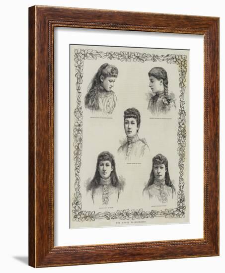 The Royal Bridesmaids-null-Framed Giclee Print