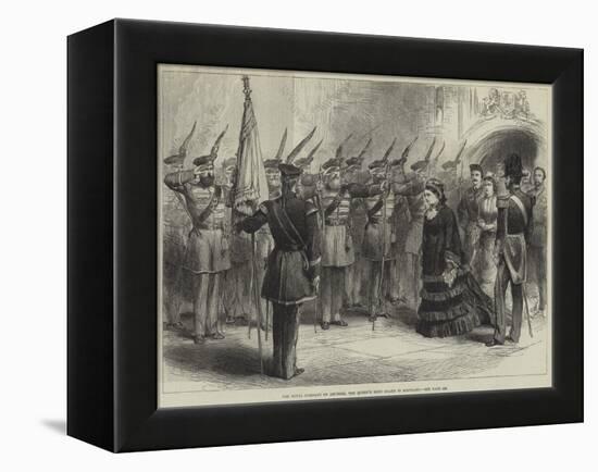The Royal Company of Archers, the Queen's Body Guard in Scotland-null-Framed Premier Image Canvas