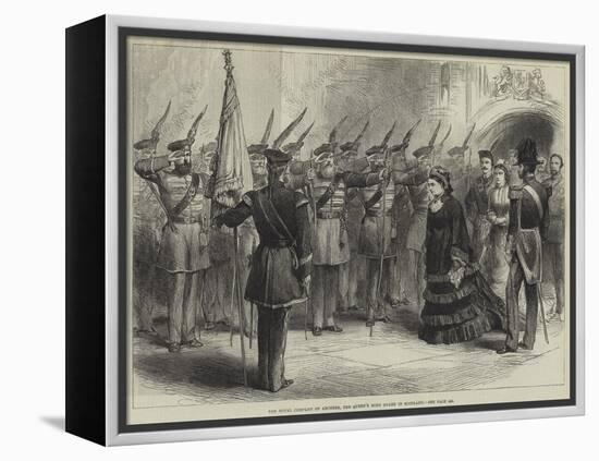 The Royal Company of Archers, the Queen's Body Guard in Scotland-null-Framed Premier Image Canvas