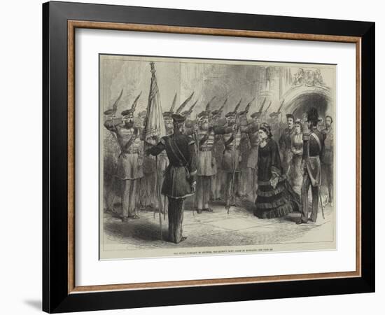 The Royal Company of Archers, the Queen's Body Guard in Scotland-null-Framed Giclee Print