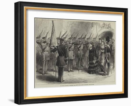 The Royal Company of Archers, the Queen's Body Guard in Scotland-null-Framed Giclee Print