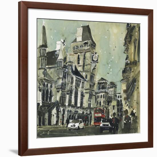 The Royal Courts of Justice, London-Susan Brown-Framed Giclee Print