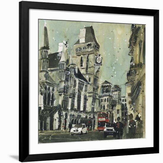 The Royal Courts of Justice, London-Susan Brown-Framed Giclee Print