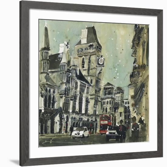 The Royal Courts of Justice, London-Susan Brown-Framed Giclee Print