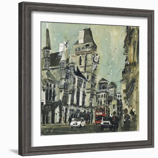 The Royal Courts of Justice, London-Susan Brown-Framed Giclee Print