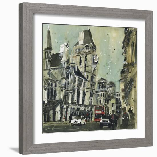 The Royal Courts of Justice, London-Susan Brown-Framed Giclee Print