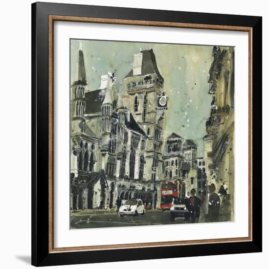 The Royal Courts of Justice, London-Susan Brown-Framed Giclee Print