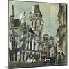 The Royal Courts of Justice, London-Susan Brown-Mounted Giclee Print