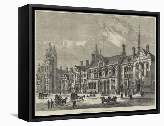 The Royal Courts of Justice, the Carey-Street Front-Frank Watkins-Framed Premier Image Canvas