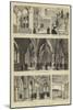 The Royal Courts of Justice-null-Mounted Giclee Print