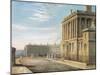 The Royal Crescent, Bath 1820-David Cox-Mounted Giclee Print