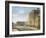 The Royal Crescent, Bath 1820-David Cox-Framed Giclee Print