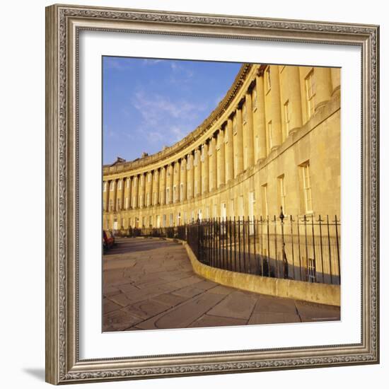 The Royal Crescent, Bath, Avon & Somerset, England-Roy Rainford-Framed Photographic Print