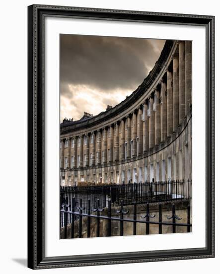 The Royal Cresecent in Bath, England-Tim Kahane-Framed Photographic Print