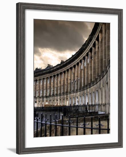 The Royal Cresecent in Bath, England-Tim Kahane-Framed Photographic Print