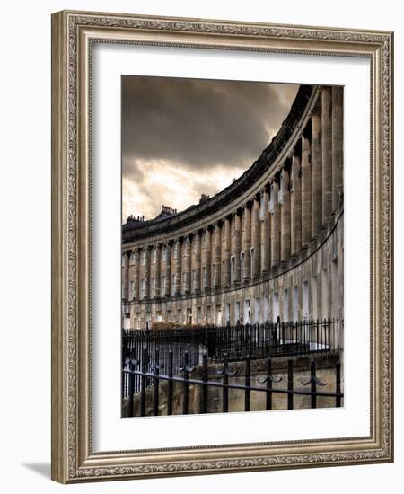 The Royal Cresecent in Bath, England-Tim Kahane-Framed Photographic Print