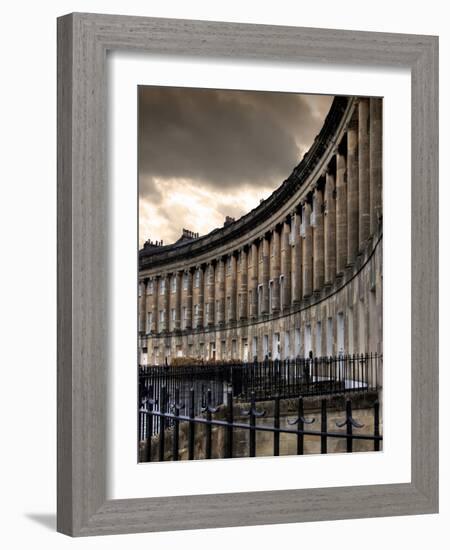 The Royal Cresecent in Bath, England-Tim Kahane-Framed Photographic Print