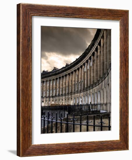 The Royal Cresecent in Bath, England-Tim Kahane-Framed Photographic Print