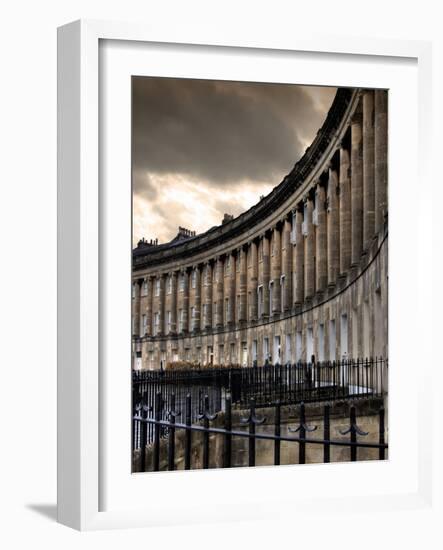 The Royal Cresecent in Bath, England-Tim Kahane-Framed Photographic Print