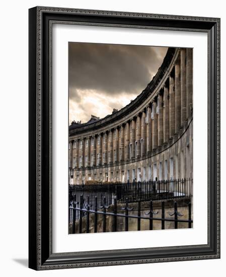 The Royal Cresecent in Bath, England-Tim Kahane-Framed Photographic Print